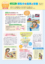 <産前産後のヘルスケアシリーズ>
授乳中の食事と栄養