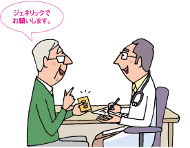 ジェネリックでお願いします。
