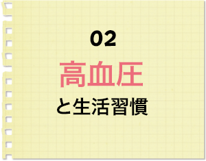 2 高血圧と生活習慣