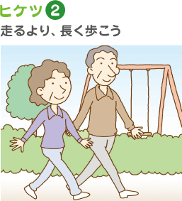 ヒケツ2 走るより、長く歩こう
