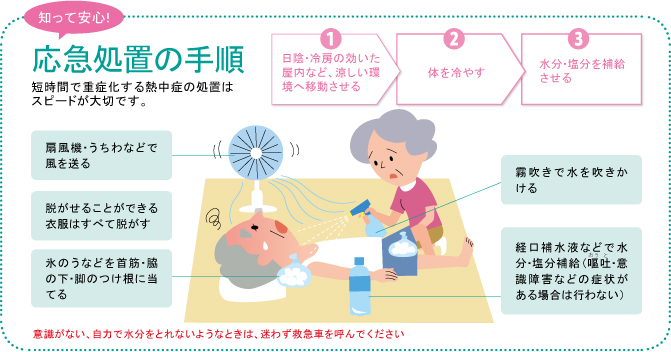 知って安心!応急処置の手順