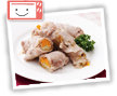 豚肉のにんじん巻き